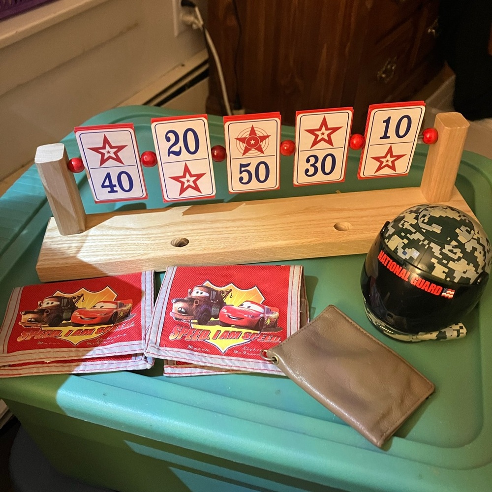 Misc toys and kids wallets